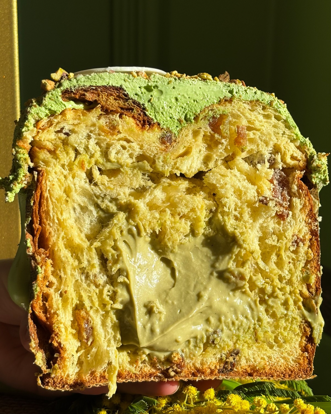 Pistachio Easter Cake