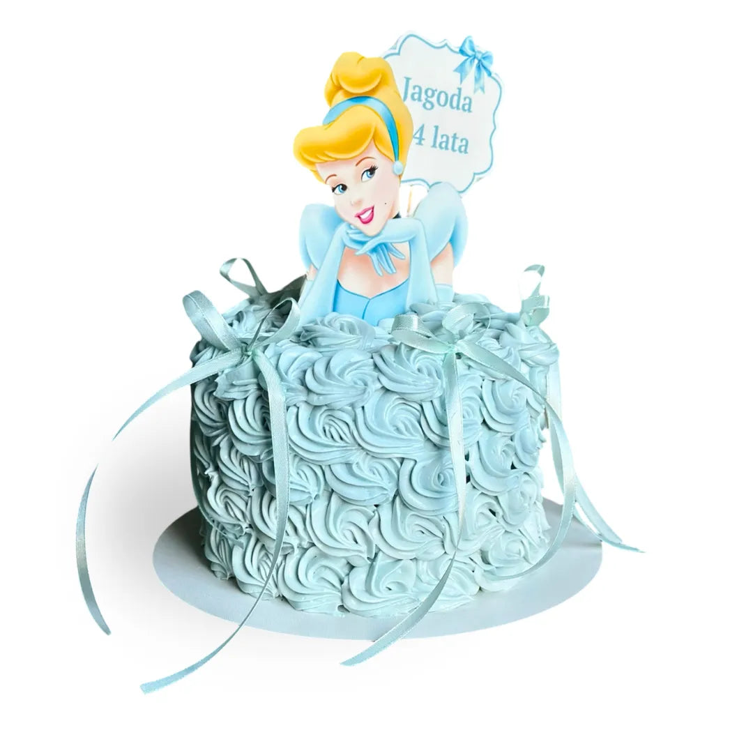 Tort balowa suknia Kopciuszka